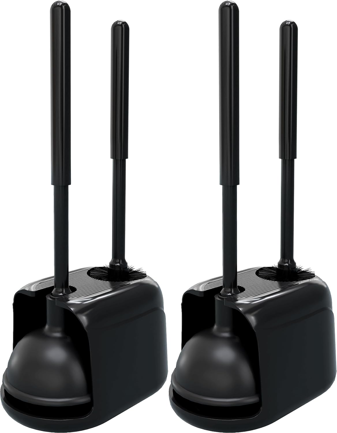 Utopia Home (Pack of 2) Toilet Plunger Heavy Duty Toilet Brush and Plunger Set for