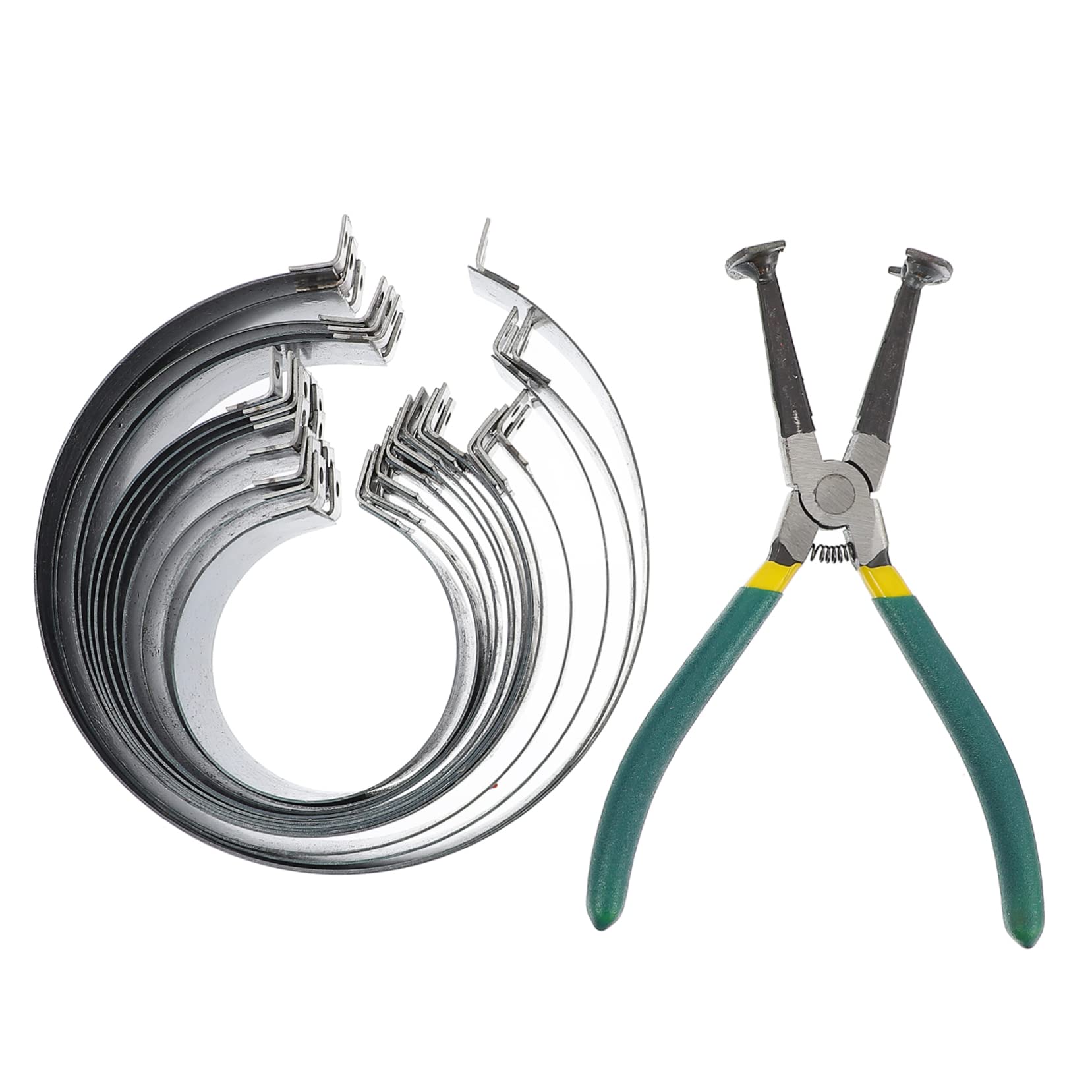 ULTECHNOVO 1set Utensili Per Compressore Anelli Pistone Per Motori Auto e Camion Strumenti Regolabili Per Installazione Cilindri Compatibili Con Diverse Di Anelli