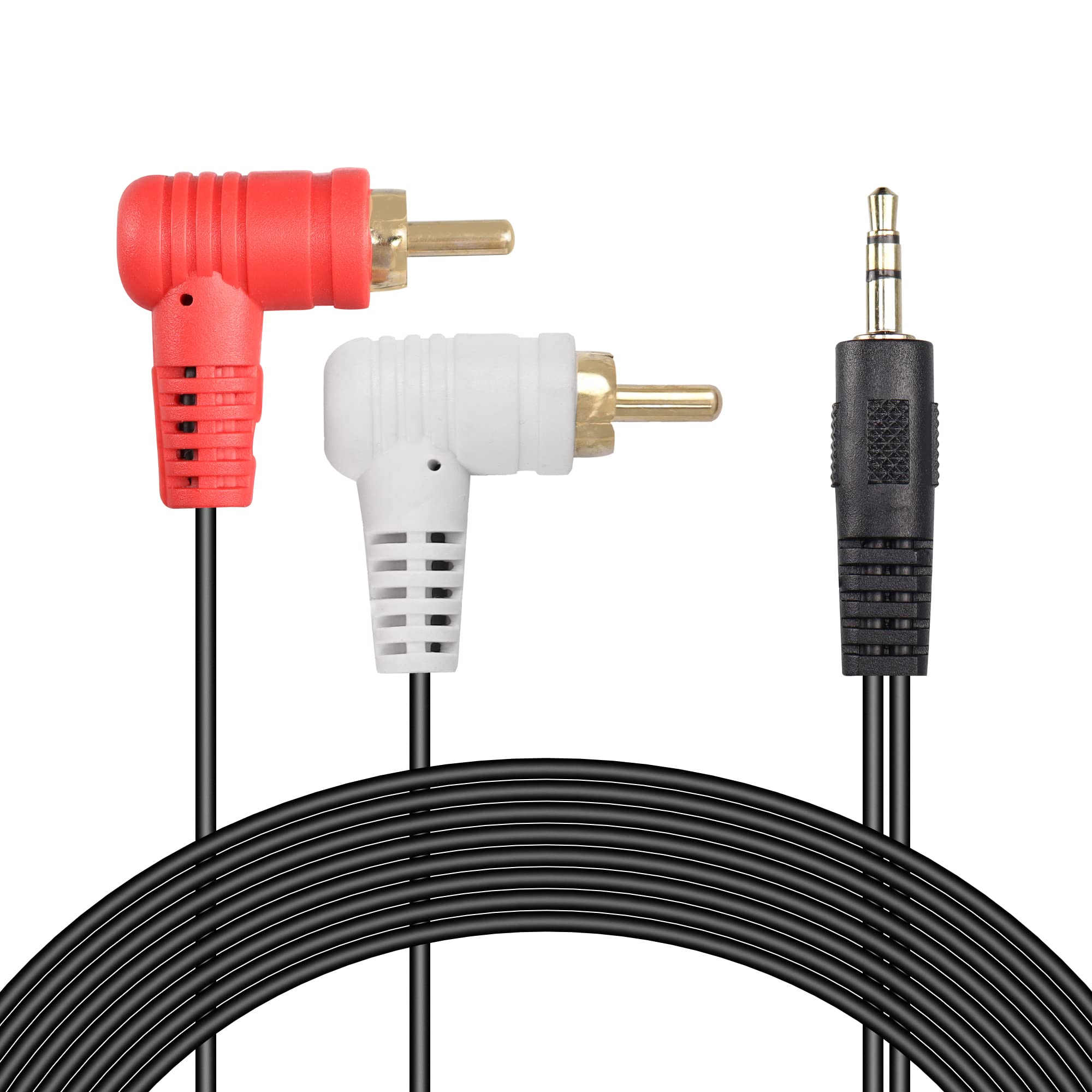 Cavo DIN 5 Pin Maschio A 90° – Jack TRS 3,5 Mm Per Audio Stereo, Lunghezza 3 Metri