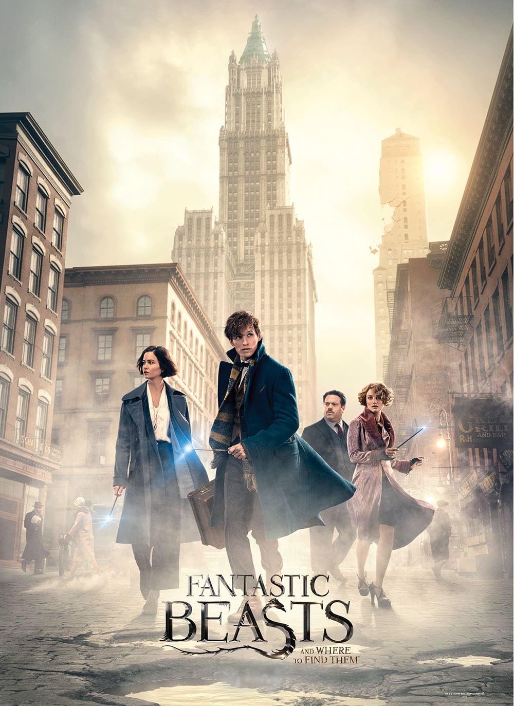 USAOPOLY: Fantastic Beasts The Search 1, 000Piece Premium Puzzle | Fantastic Beasts The Crimes of Grindelwald | Fantastic Beasts Jigsaw Puzzles