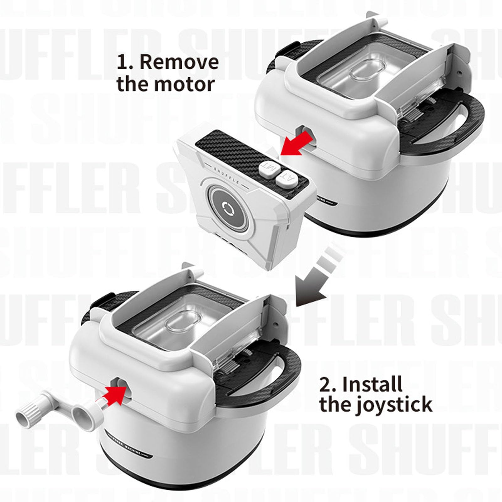 Shufflers automatici di carte che supportano 4 mazzi contemporaneamente