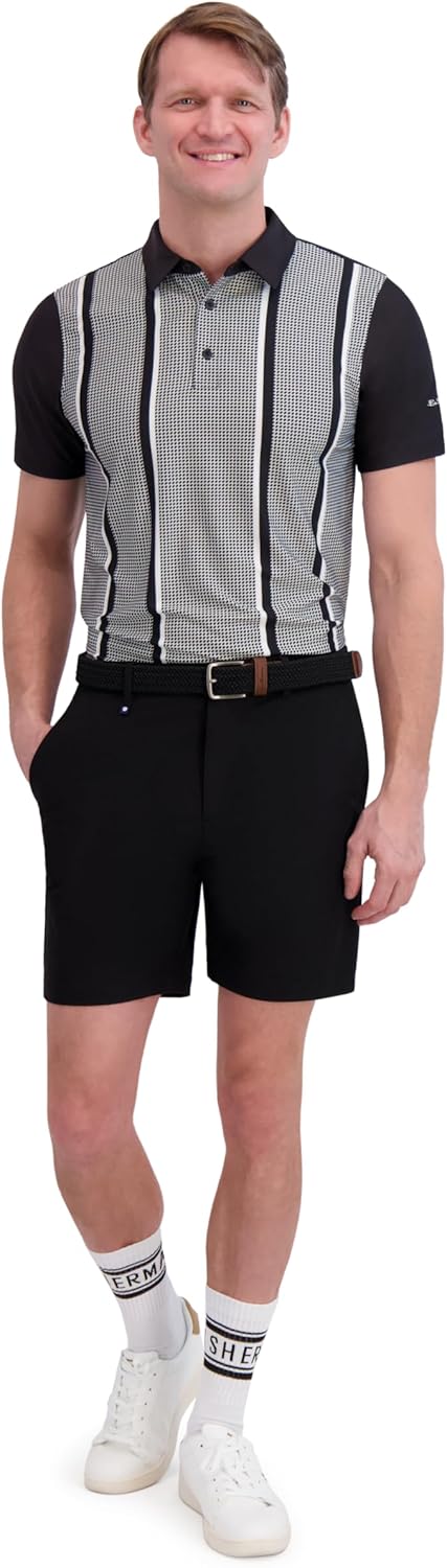 Ben Sherman Men's Sport Fit Classic Short Sleeve Shirt-Casual Polo - Image 3