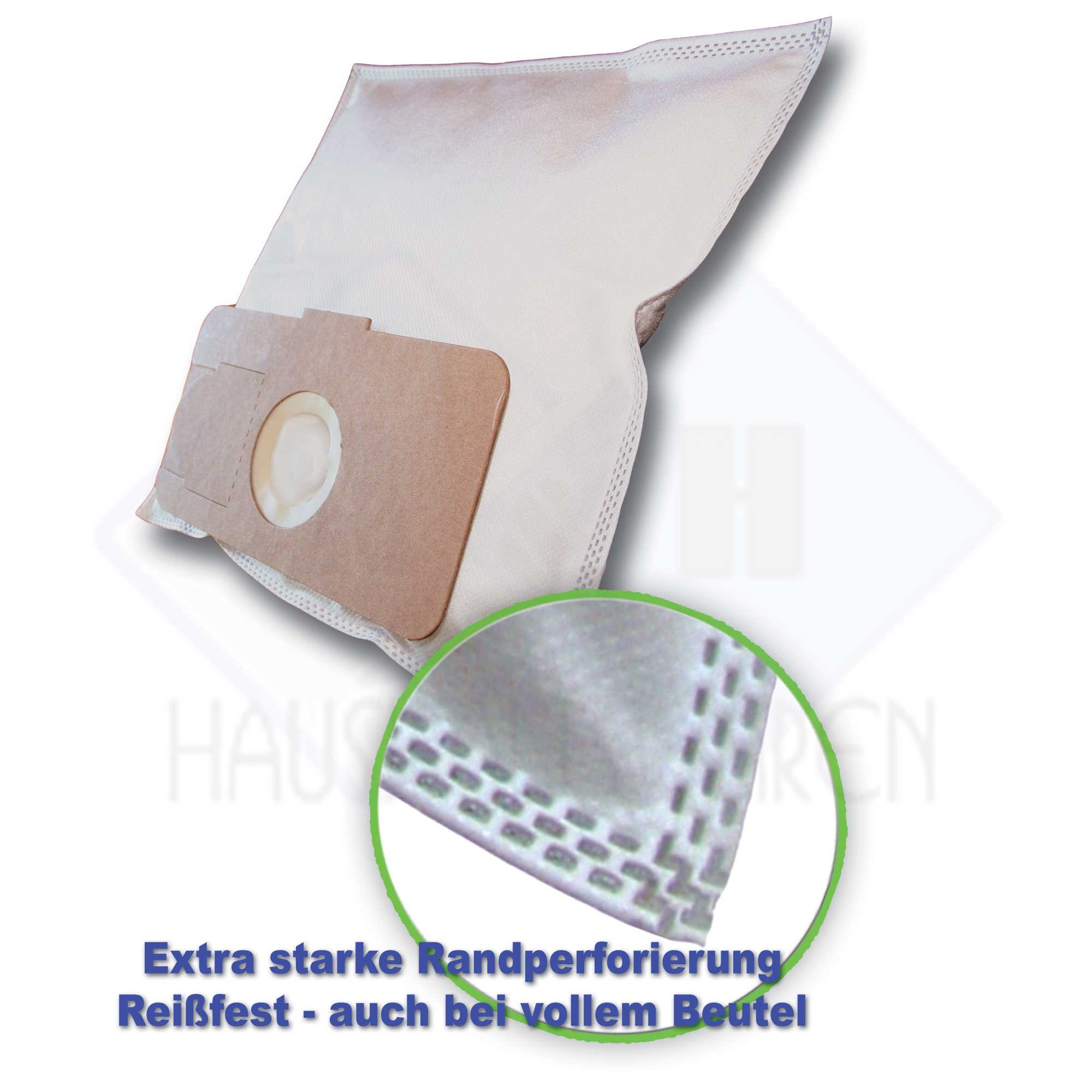 10 Sacchetti Per Aspirapolvere In Tessuto Non Tessuto 5 Strati – Compatibili Con Fakir Prestige 1800, Speedy, Twist, Plus + 2 Filtri Motore - 3