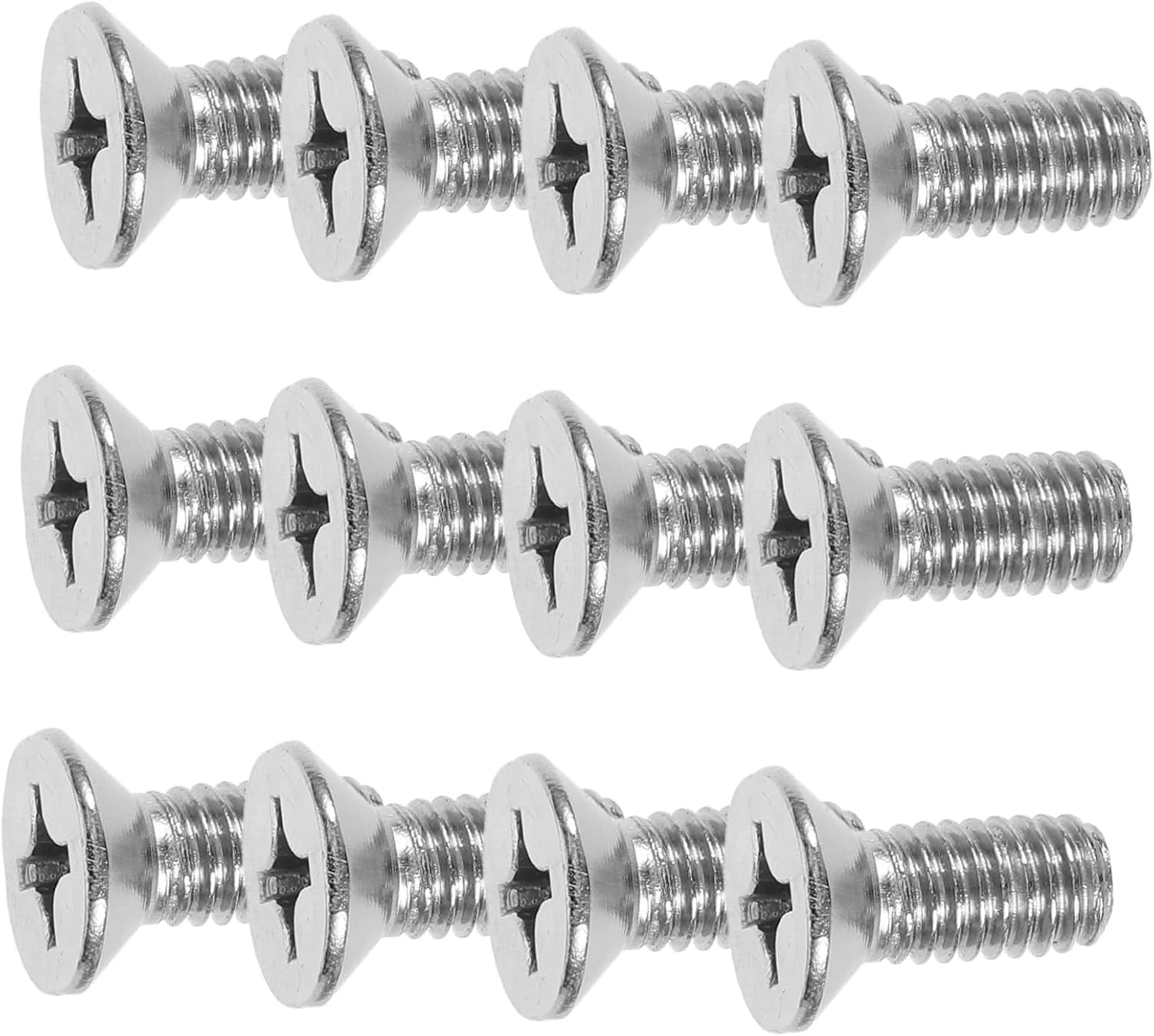 12Pcs Car Brake Disc Screws Durable Brake Disc Fixing Bolts for Secure Stable Connection Lightweight Easy to Use Compatible with Honda