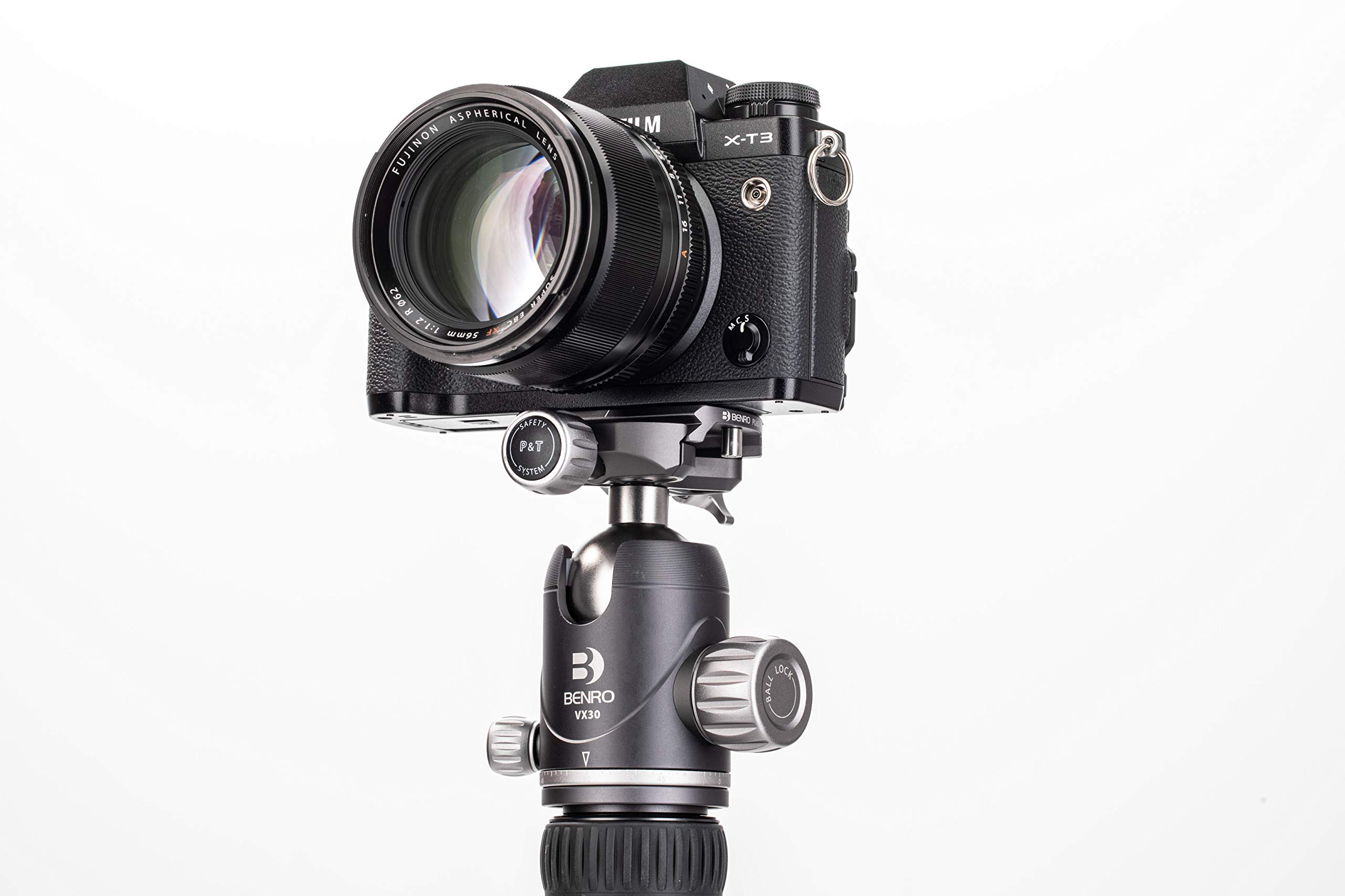 Benro VX30 Ballhead PU50X Piastra