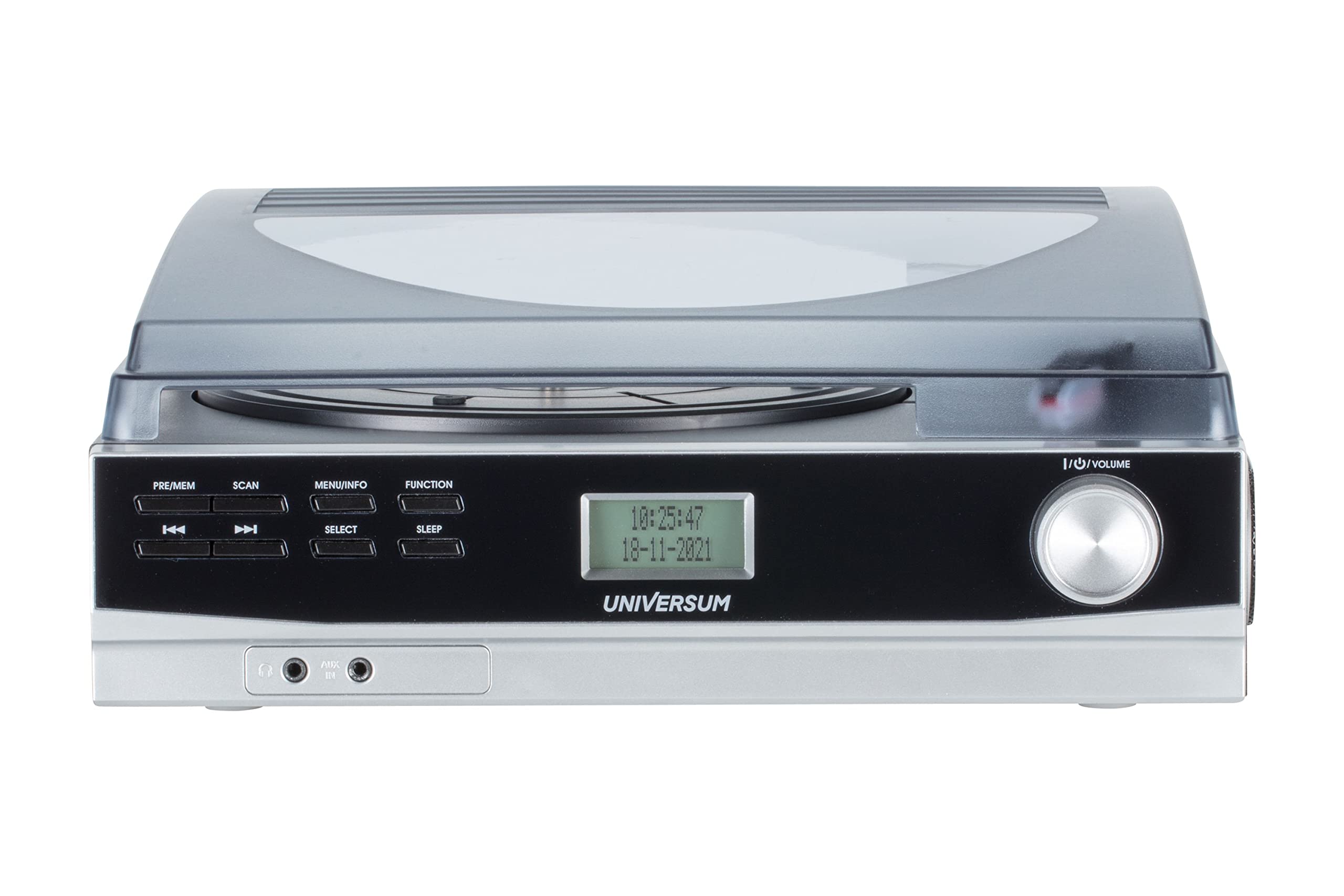 UNIVERSUM Plattenspieler mit Lautsprecher und UKW, DAB+ Digitalradio TT 300-21