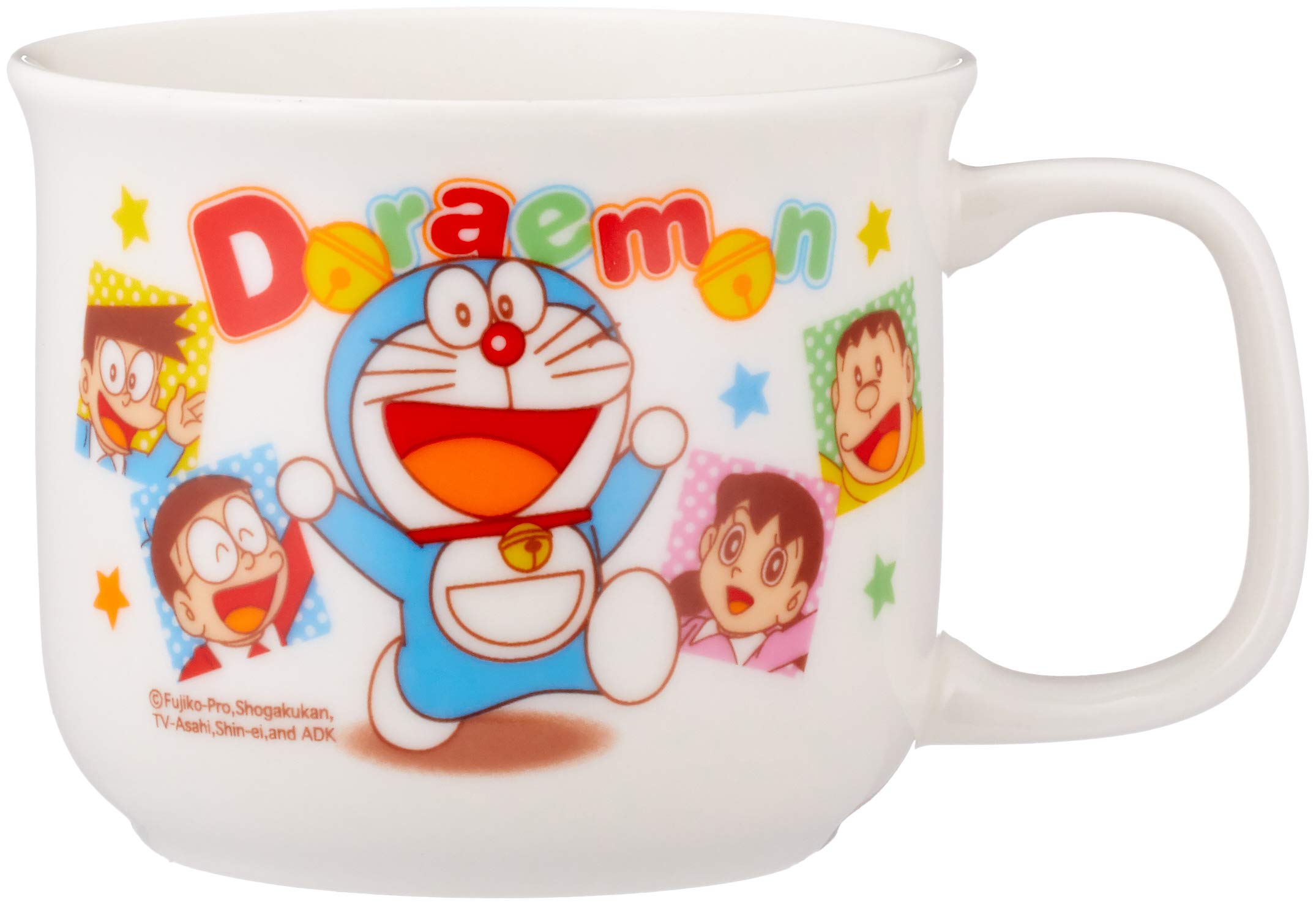金正陶器(Kaneshotouki) Doraemon 064304 Mug, 6.1 fl oz (180 ml), White