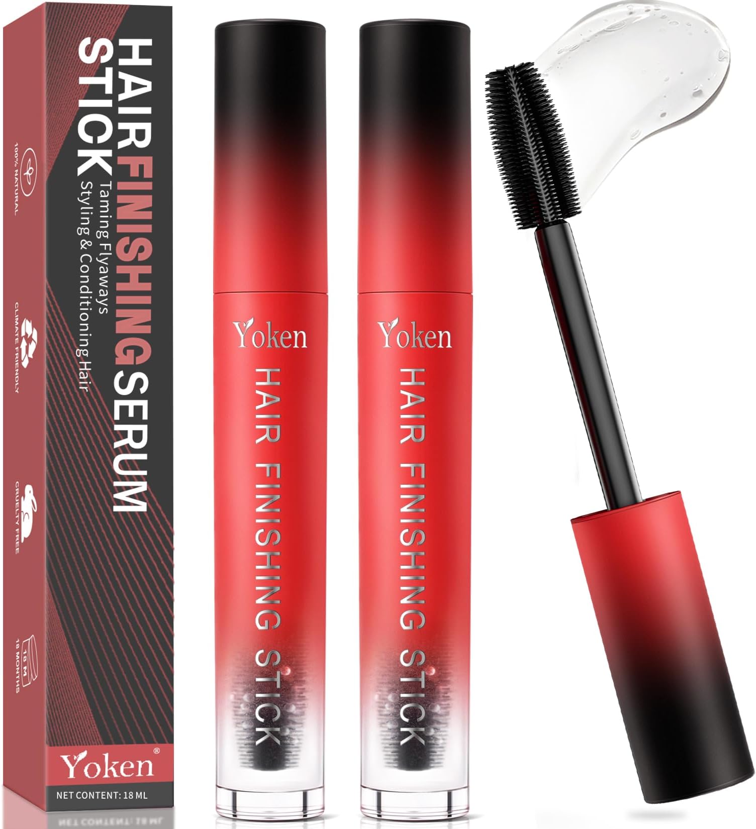 3 Pack Hair Finishing stick Hair Mascara Hair Products