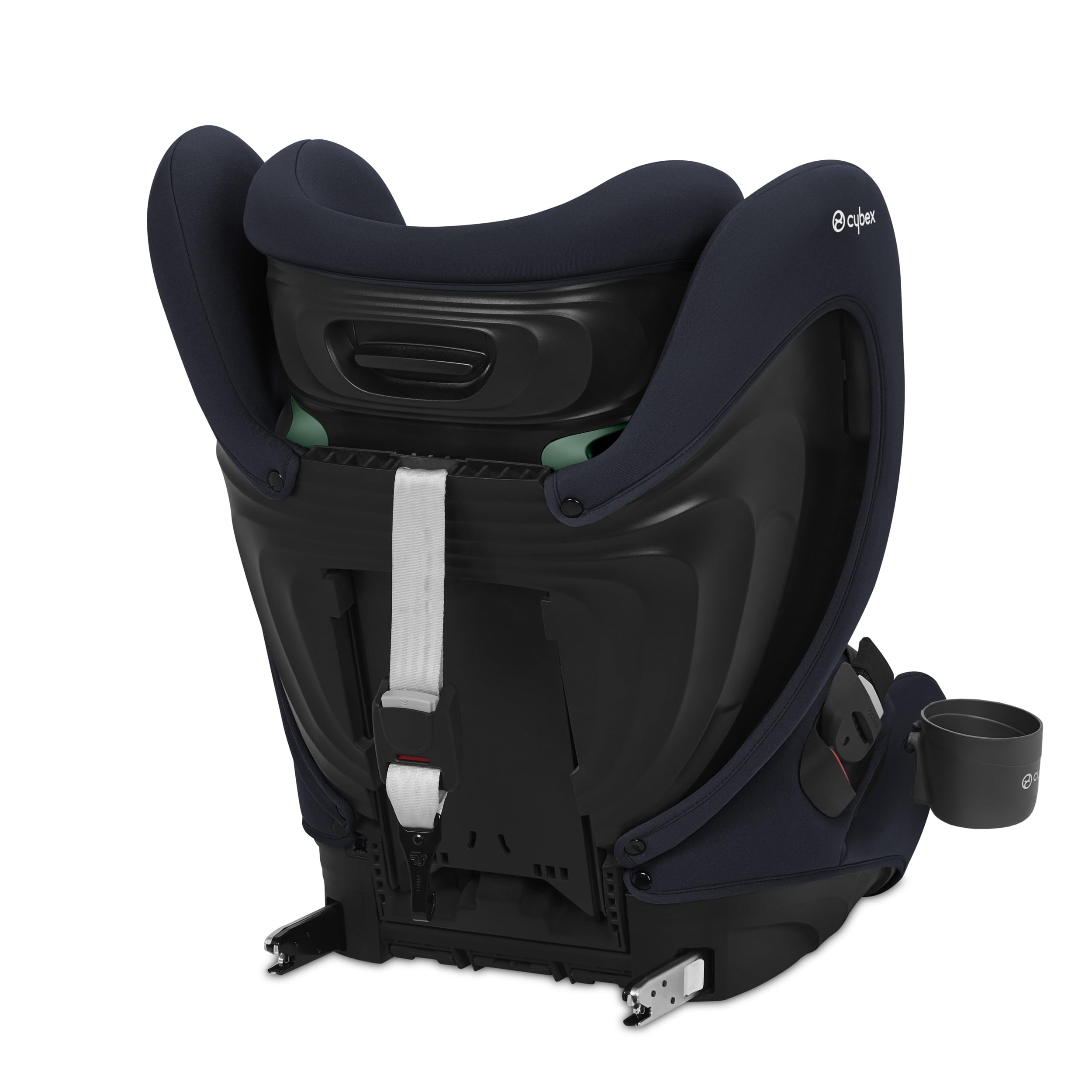 CYBEX Silver Seggiolino Auto Pallas B2 i-Size, ISOFIX, Gruppo 1/2/3 (9-50 kg), Da circa 15 Mesi fino a 12 Anni, Incluso Porta Bevande, Blue Moon