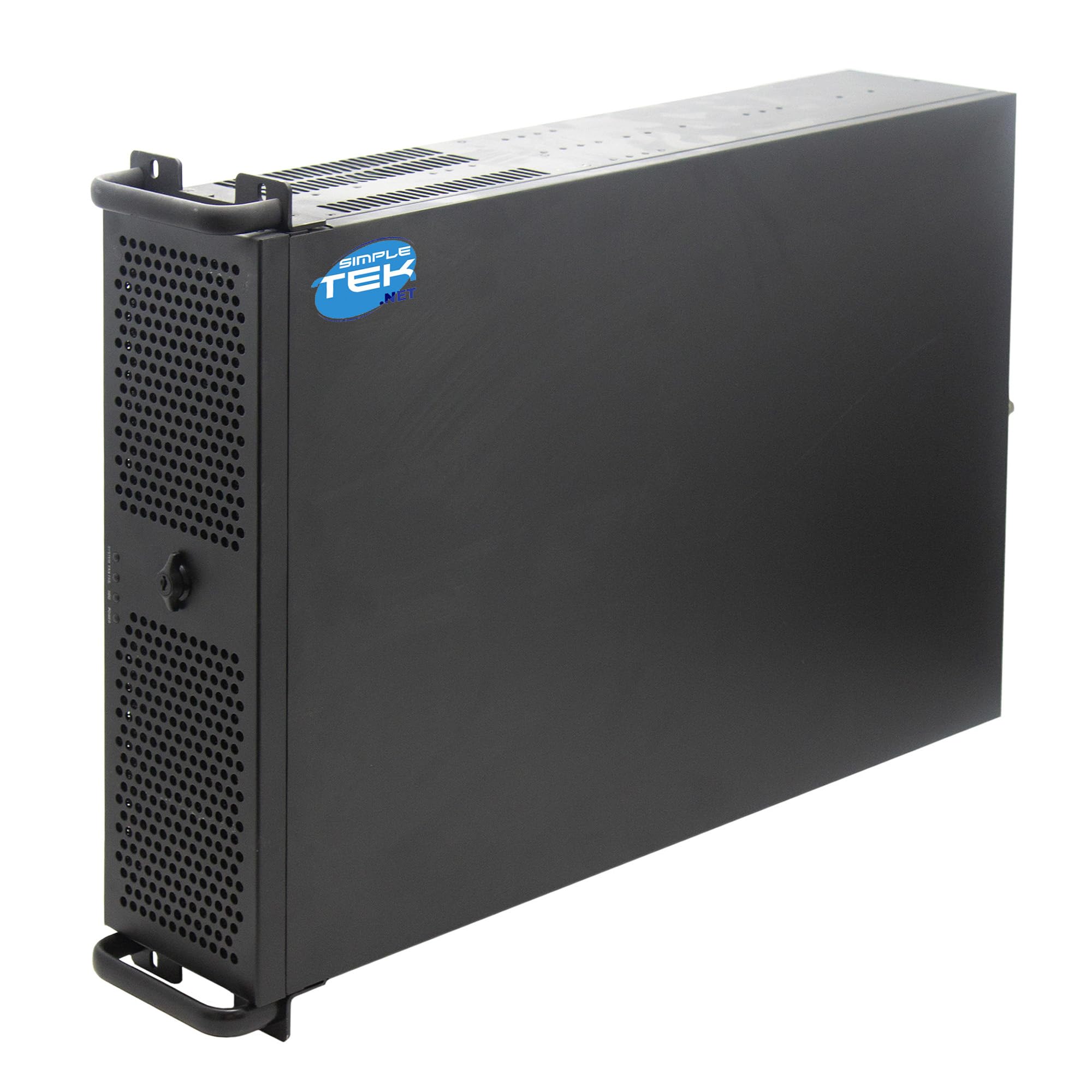 SIMPLETEK - Case Standard 3U - Rack 19" | Supporto EATX/ATX/mATX/Mini-ITX | Alloggiamento Alimentatore ATX, NO Componenti (Ricondizionato)