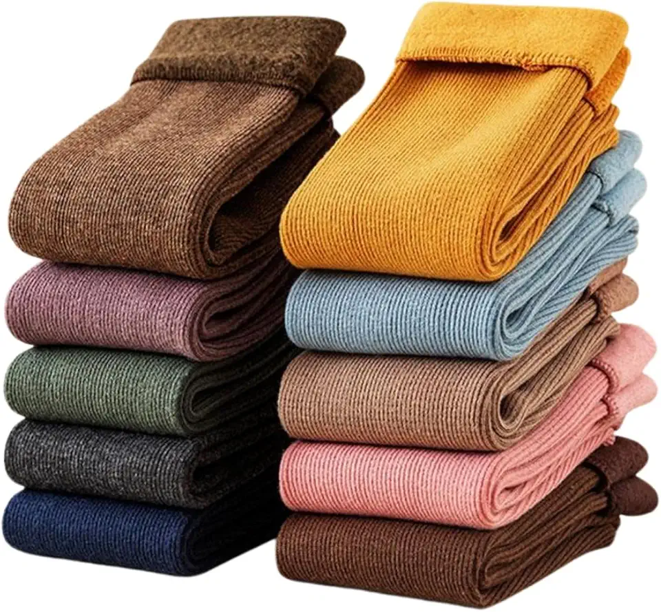 Kit 3/6/12 Pares Meia Peluciada Flanelada Forrada Inverno Térmica Quentinho Frio Adulto Unissex Feminina Menina