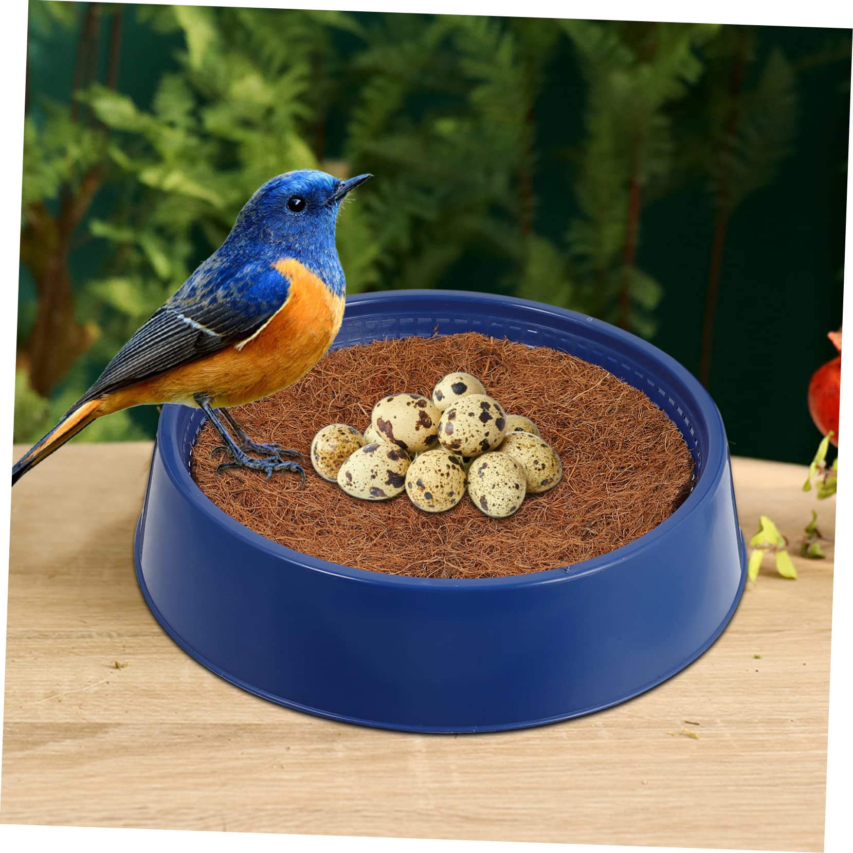 Angoily Bird Nesting Pad Pigeon Egg Basin Nature Feeling Mat Ideal for Pigeon Quail Breeding