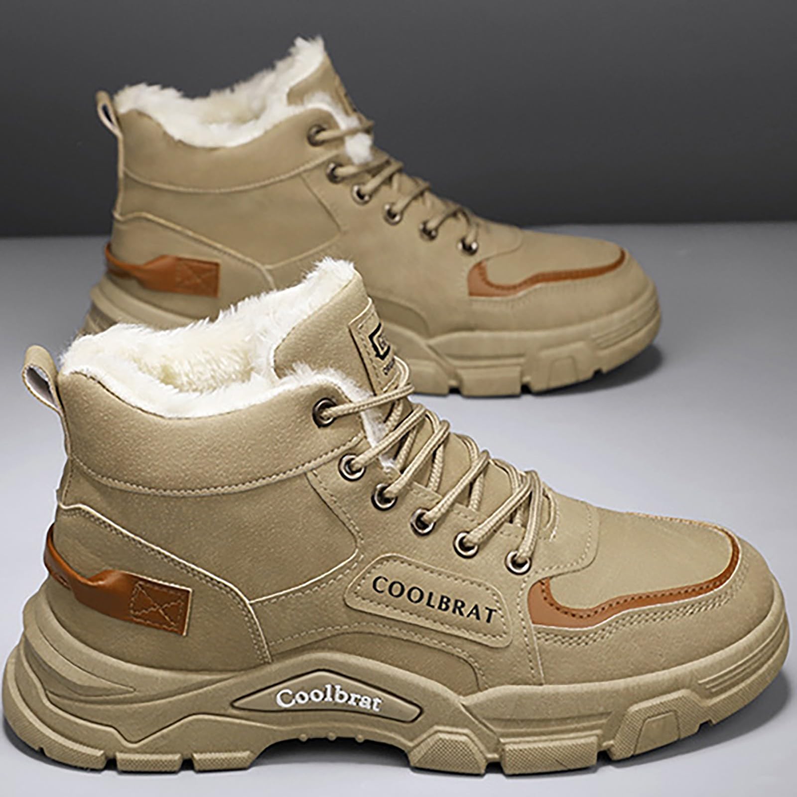 Sportschuhe Herren Dämpfung Winterschuhe Herren Warm Sneaker Mit