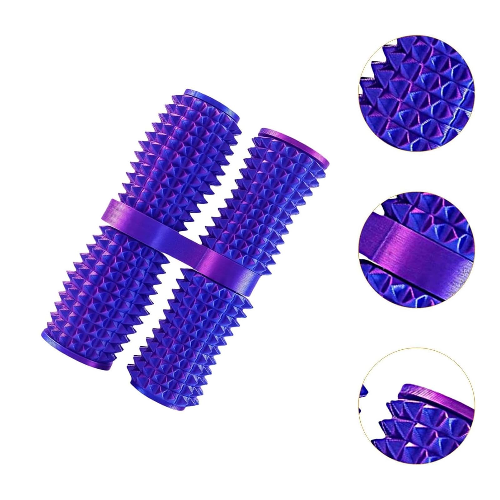 1Pcs Pain Stim Fidget Roller for Adults Office Desk Stress Relief Sensory Aid ADHD Anxiety Fidget Tool Pocket Spinner Gifts for Him Her Colleagues Office Novelty Gifts(Purple) - Image 3