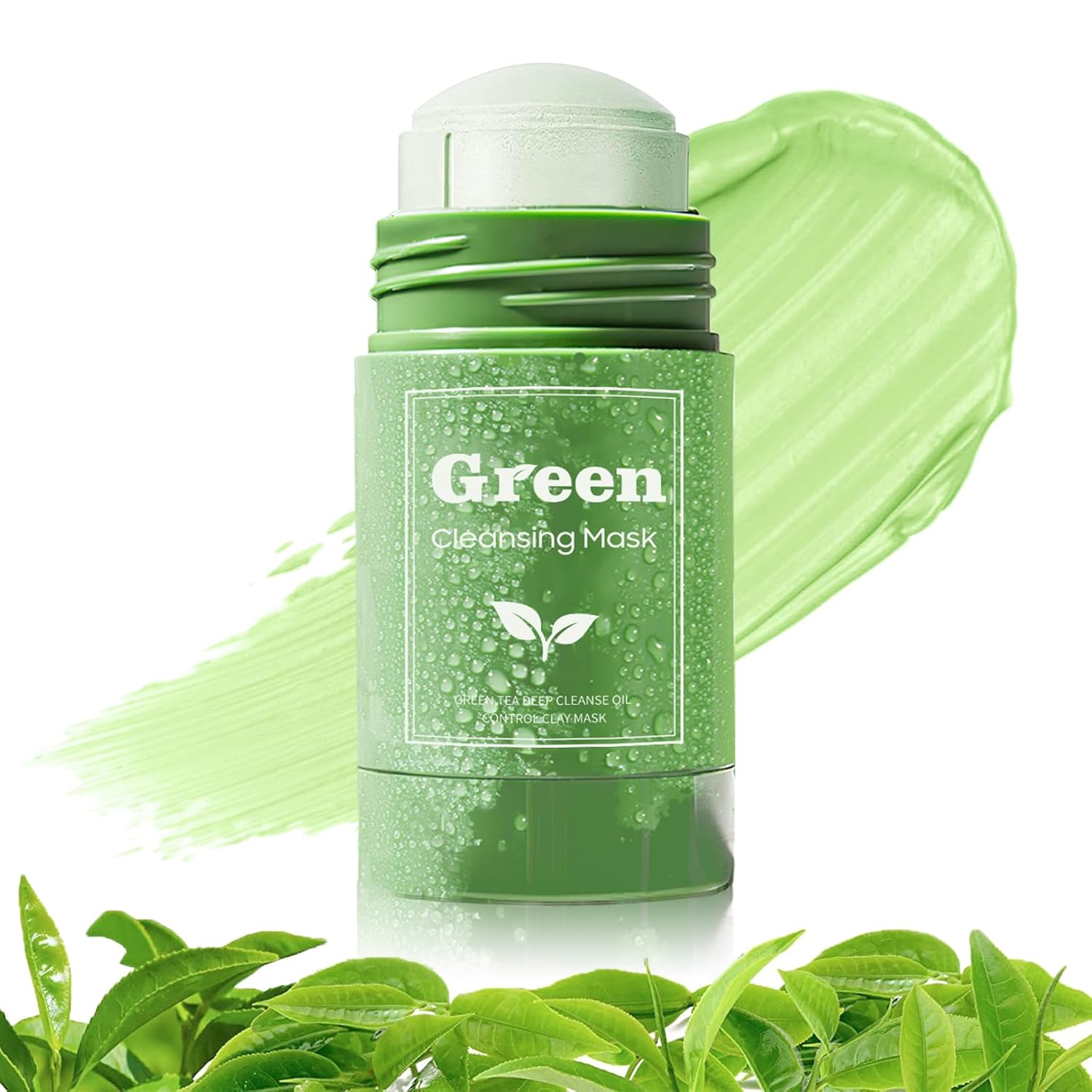 PAINISTIC Green Tea Clay Face Mask- Green Tea Deep Cleanse Moisturizing Mask, Purifying Oil Control, Remove Blackhead Face Mask Skin Care for All Skin Types 1 Count (Pack of 1) PAINISTIC Green Tea Clay Face Mask- Green Tea Deep Cleanse Moisturizing Mask, Purifying Oil Control, Remove Blackhead Face Mask Skin Care for All Skin Types 1 Count (Pack of 1)