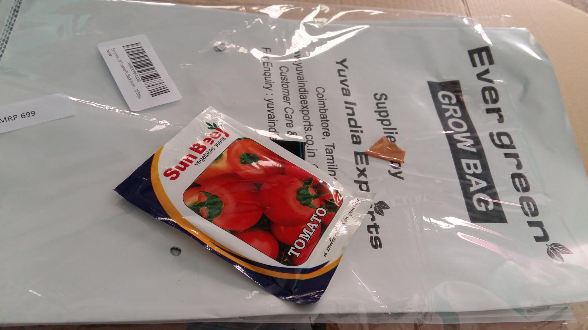 YUVAGREEN UV Treated Poly Grow Bags (White Outside, Black Inside 20