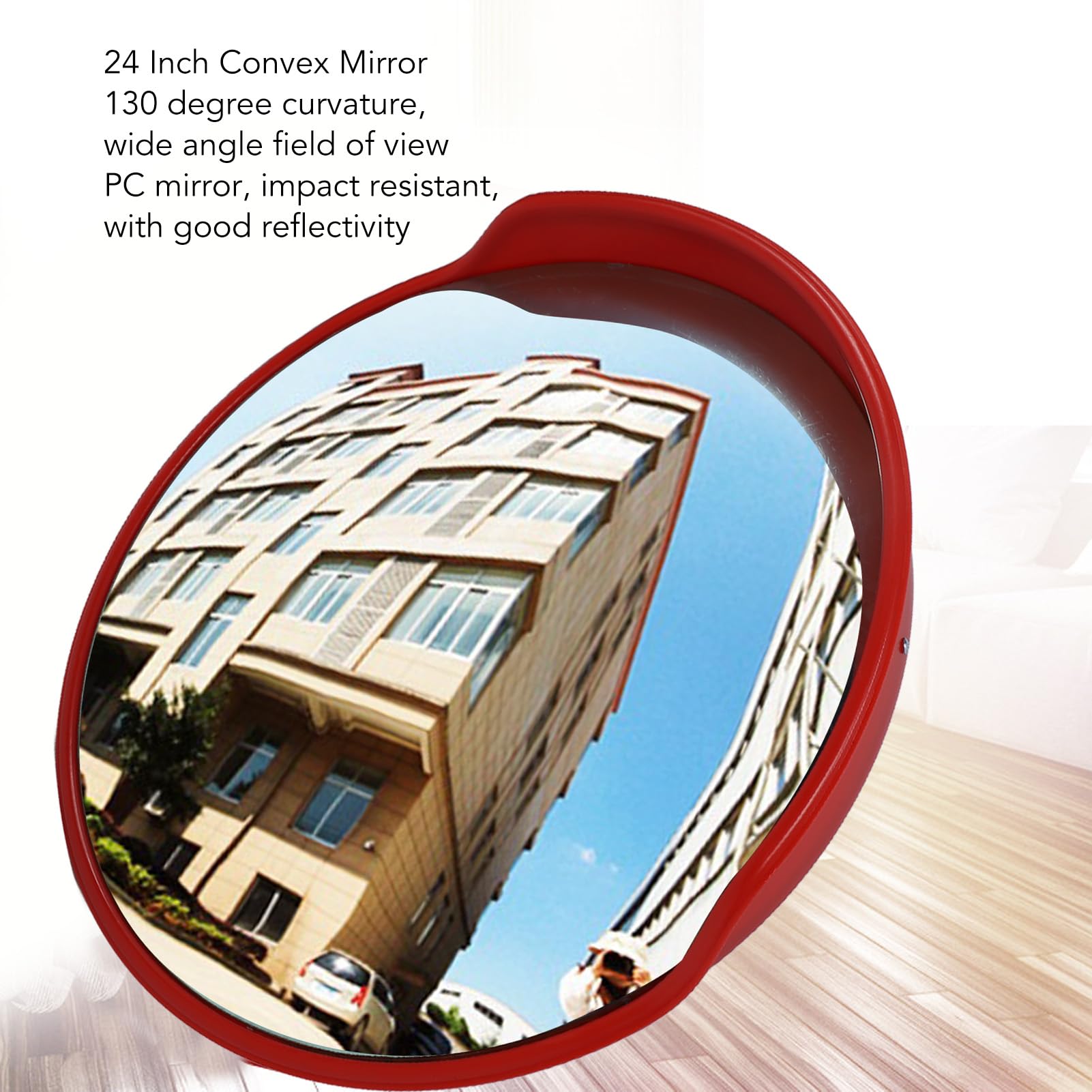 Miroir Convexe de Trafic PC Angle Grand Point de Store Coin Route Stationnement Sécurité 18 Pouces