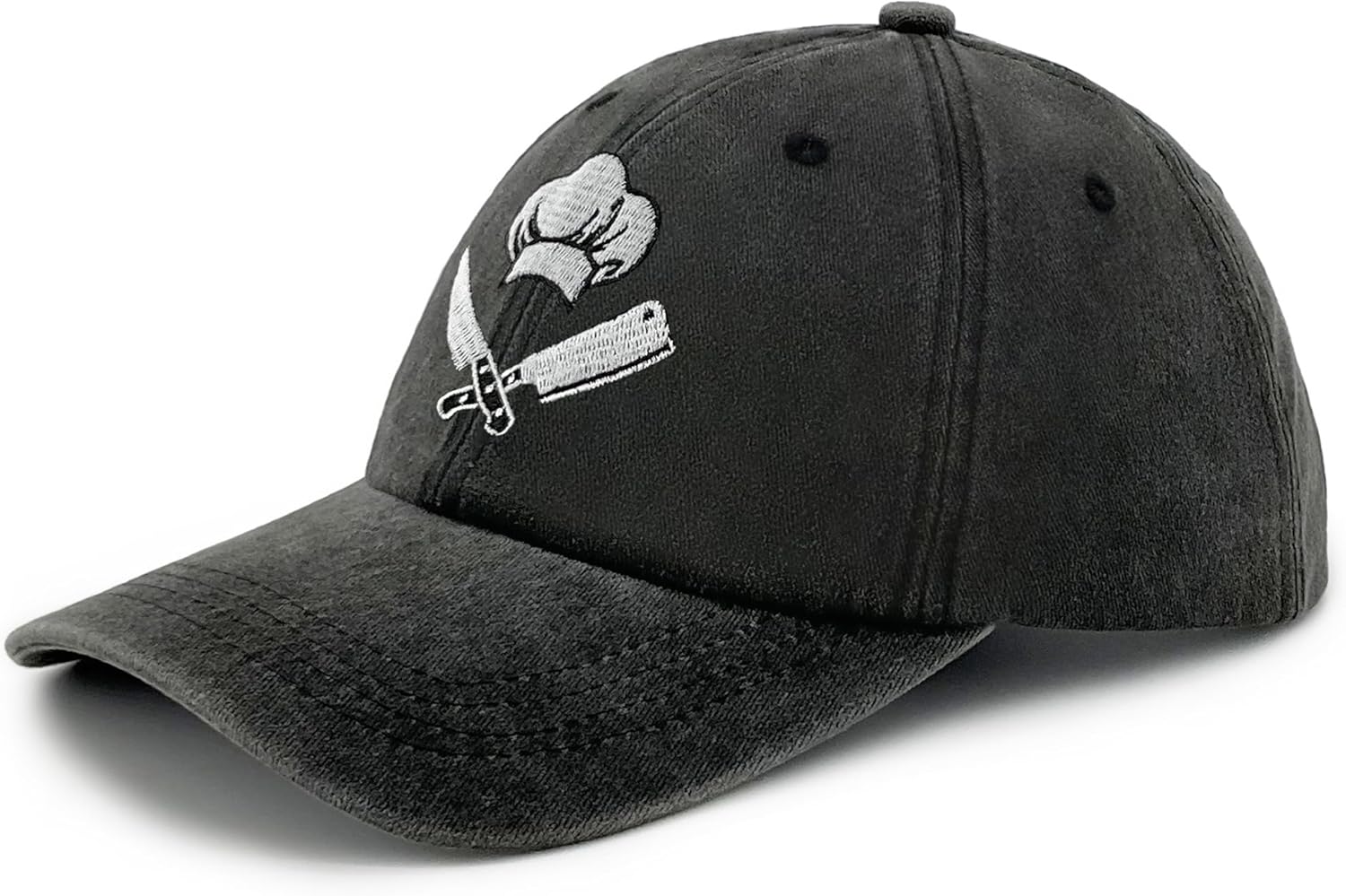 Embroidered Baseball Cap Vintage Washed Cotton Hat for Men Women - Image 2