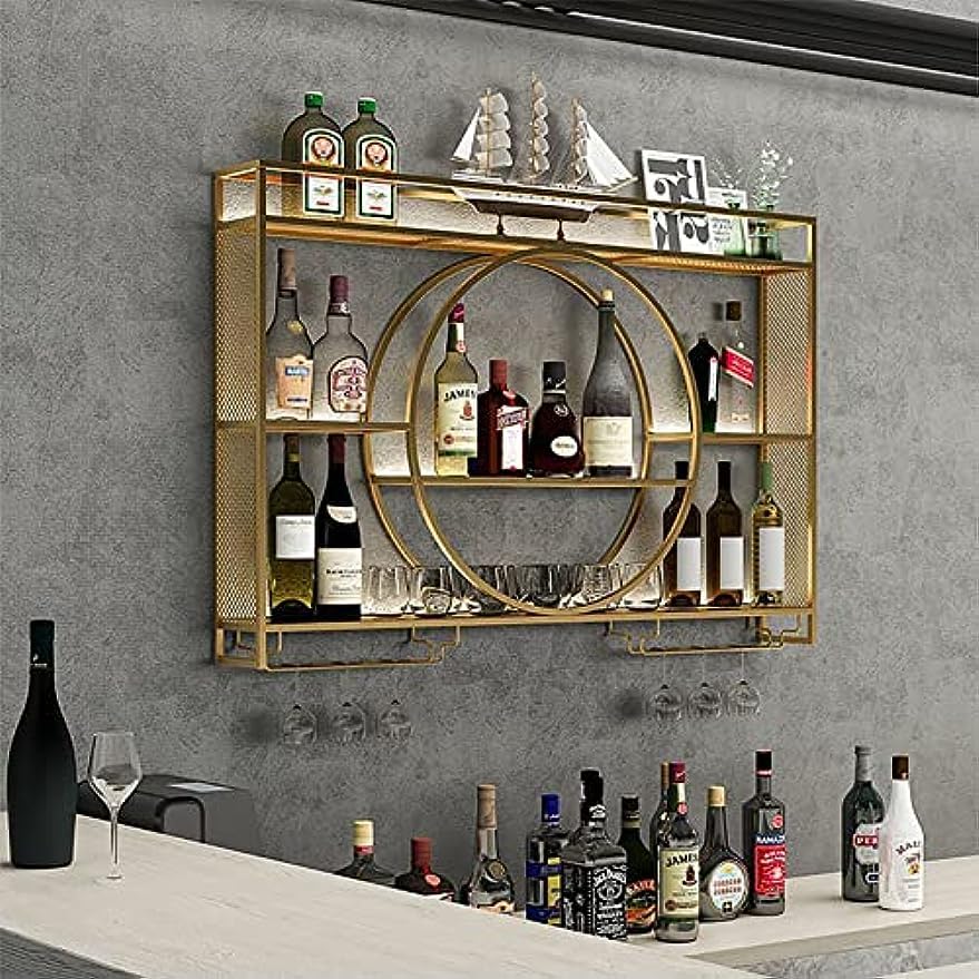 Support multifonctionnel en fer pour verres à vin afin de libérer l'espace - 4
