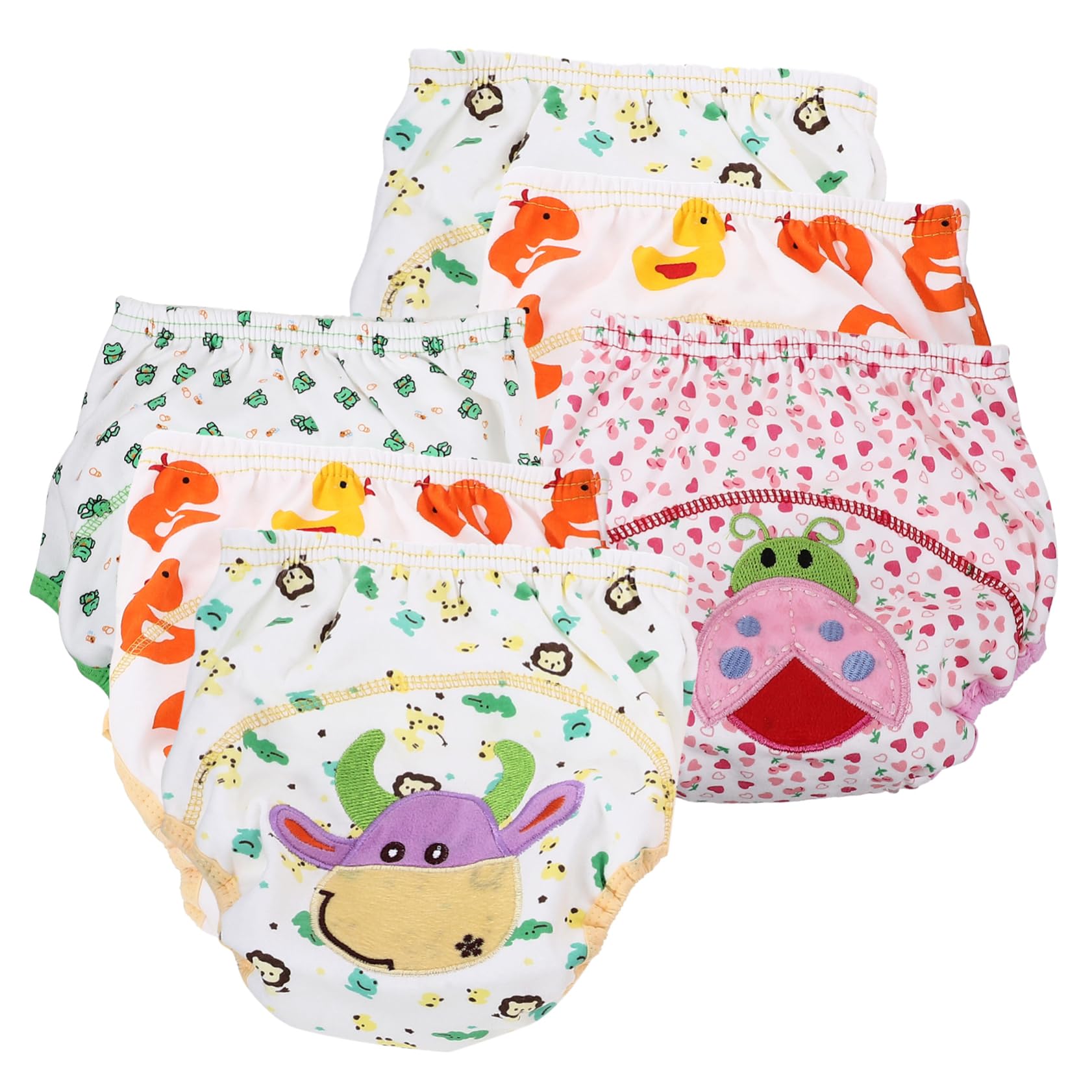 Culottes D'apprentissage Propreté Bébé Fille 6 Pièces Xl Coton