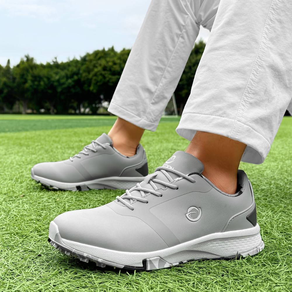 Men's Golf Shoes Spikeless Men Golf Sport Shoes Man Comfortable Golf Walking Sneakers Non-Slip Training Golfing Shoes for Men Golf Shoes Golf Shoes