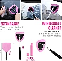 Vista 8 de Viewsun Kit de limpieza de coche 38PCS, suministros completos de limpieza de automóviles para limpieza profunda