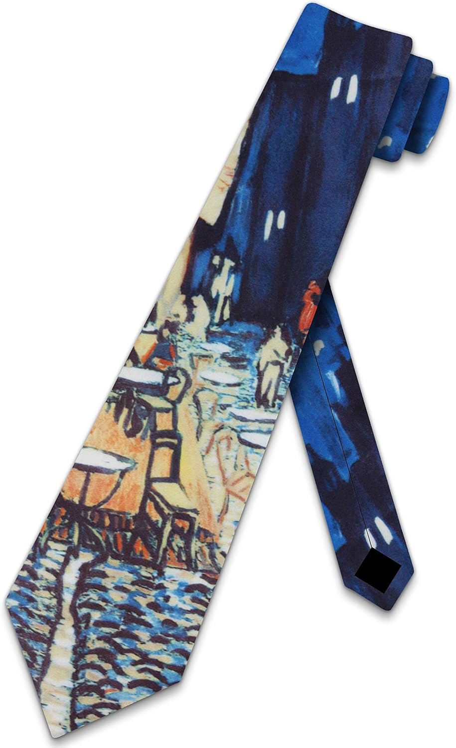 Three Rooker Outdoor Cafe Ties Van Gogh Art Necktie