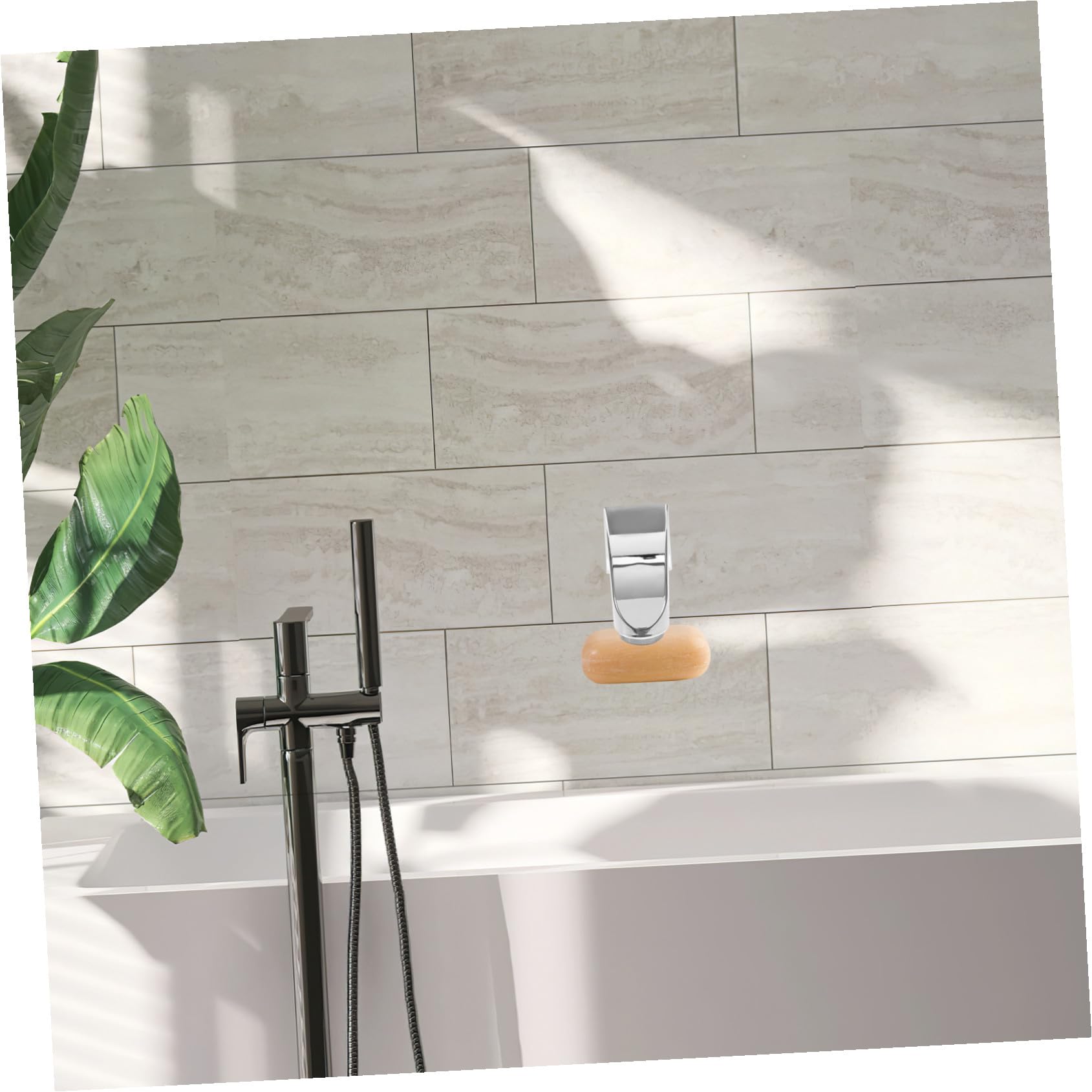 MAGICLULU 2pezzi Portasapone Inossidabile Per Design Elettroplaccato Installazione Per