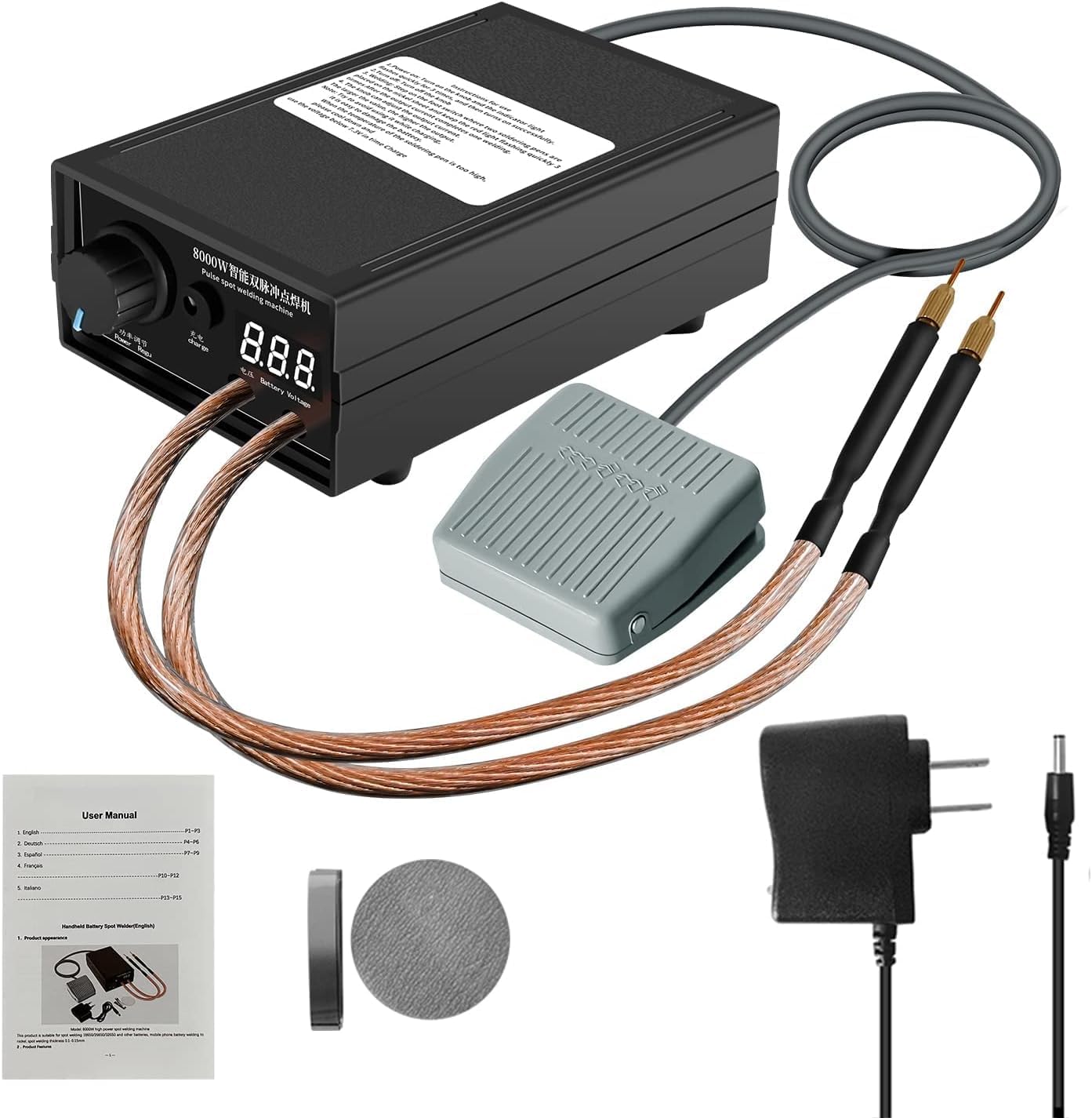 Docreate 8000 watt Spot Welder Kit