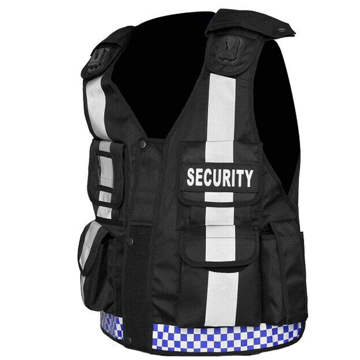 RAC3 Hi Viz Tactical Vest Dog Handler Security, Paramedic, Enforcement, Tac Vest (Black) - Image 2