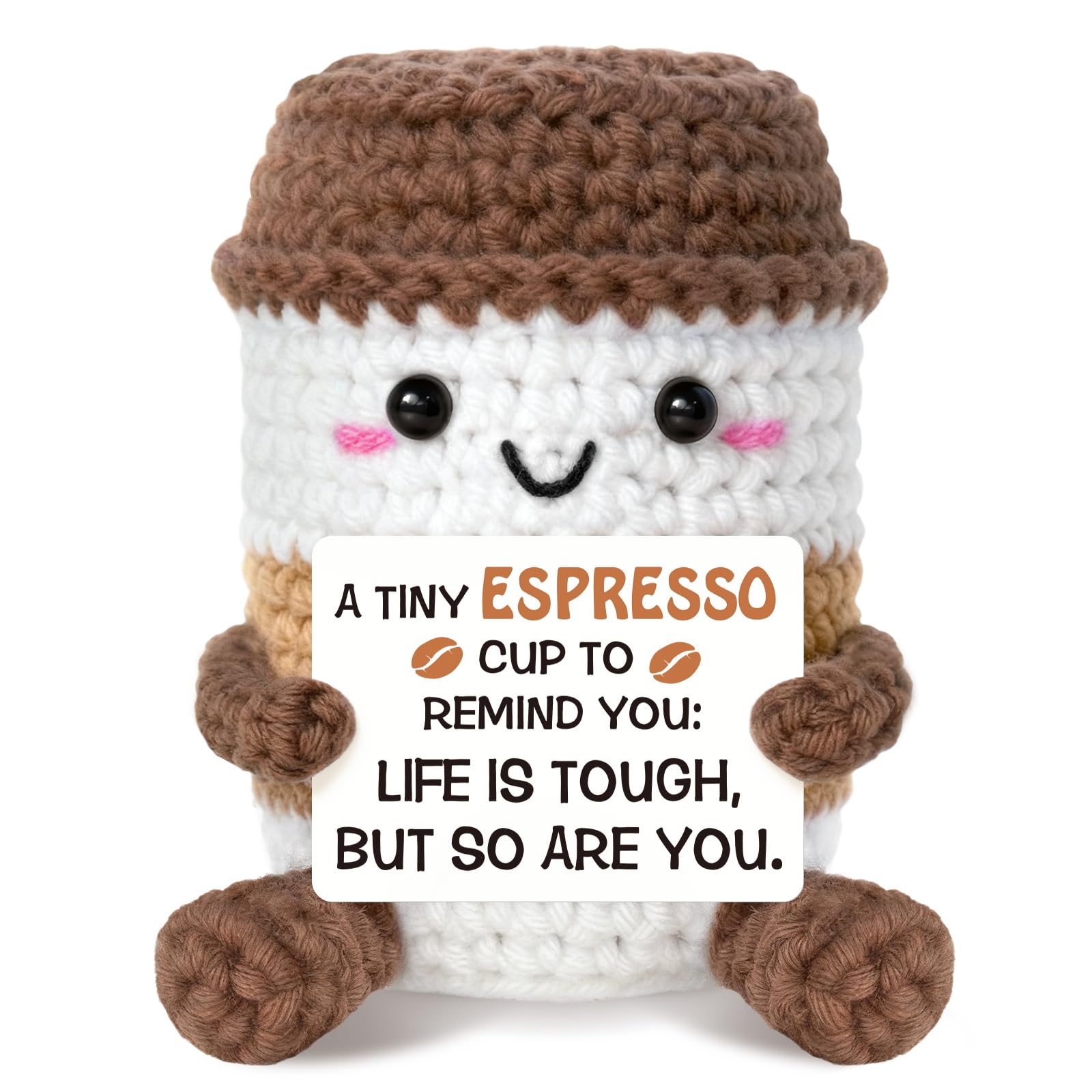 Get Well Soon Gifts for Women Men - Handmade Coffee Desk Decor, Uplifting Presents for Women, After Surgery, Recovery, Thinking About You Coworker Positive Gifts for Patients, Friend, Family. — image 1