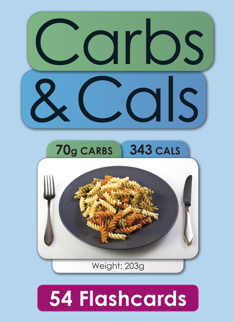 Buy Carbs and Cals Flashcards A Visual Guide to Carbohydrate and