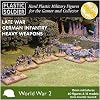 Plastic Soldier Late War German Heavy Weapons 15 mm Miniature, Multicolor