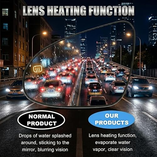 Miniatura 8 de Espejo lateral del conductor de repuesto para Toyota Corolla Sedan 2014 2015 2016 2017 2018 2019 Toyota Corolla Sedan retrovisor izquierdo