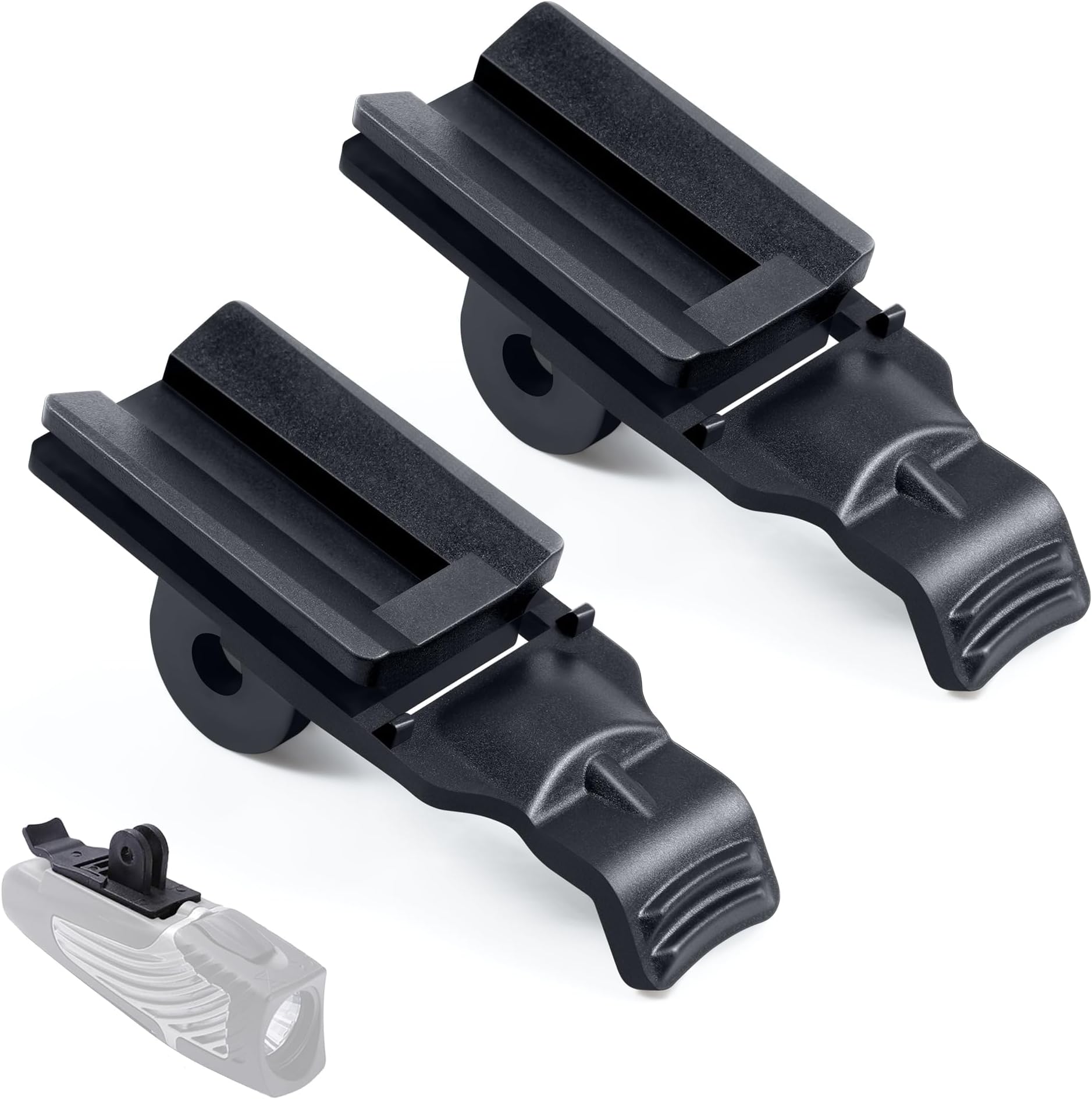 Bike Light Mount Adapter Compatible with NiteRider Lumina and Lumina Micro and Mako Series, Bike Headlight Computer Mount Helmet Adapter