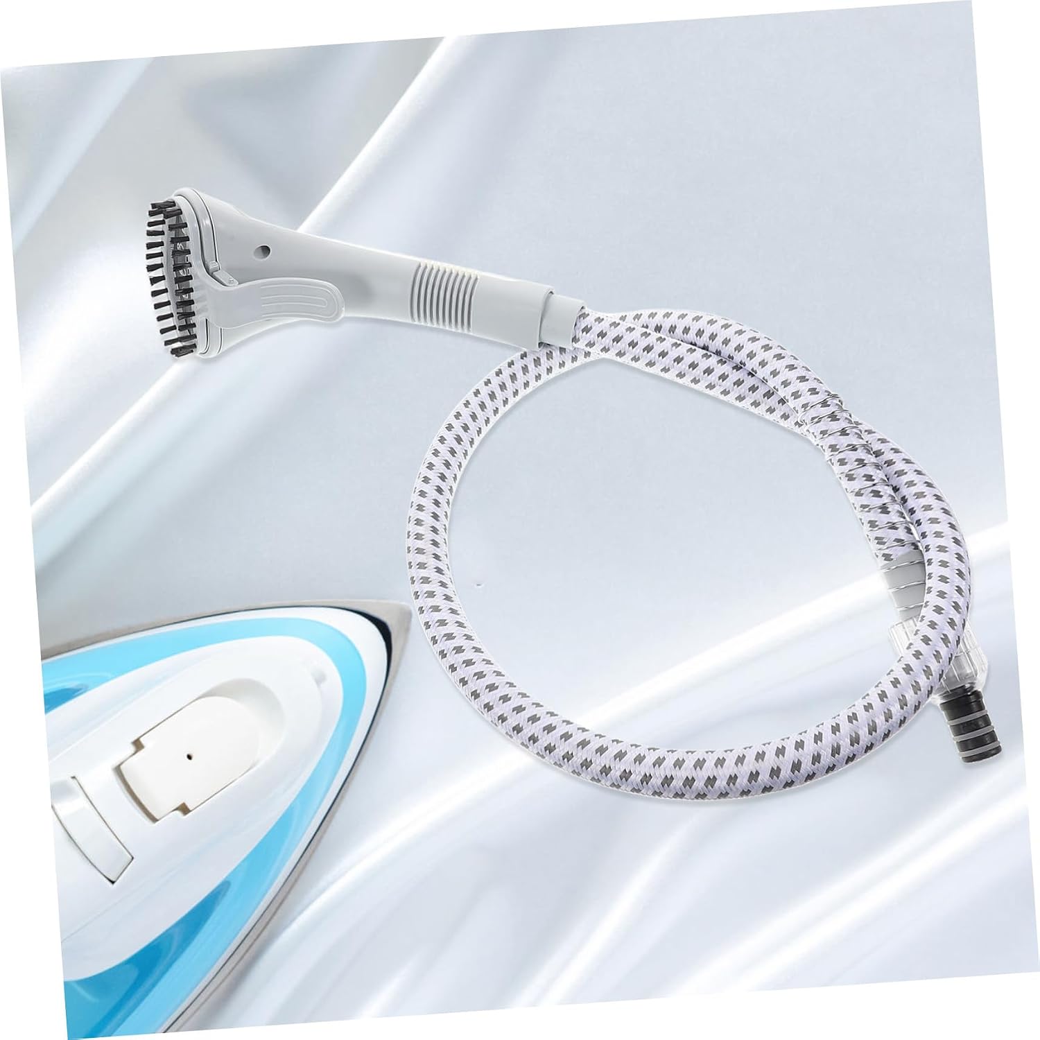 Steam Hose Replacement Brush Compatibility for Garment Steamers Easy Installation Optimal Heat Efficiency Durable Plastic Tube for Home Use