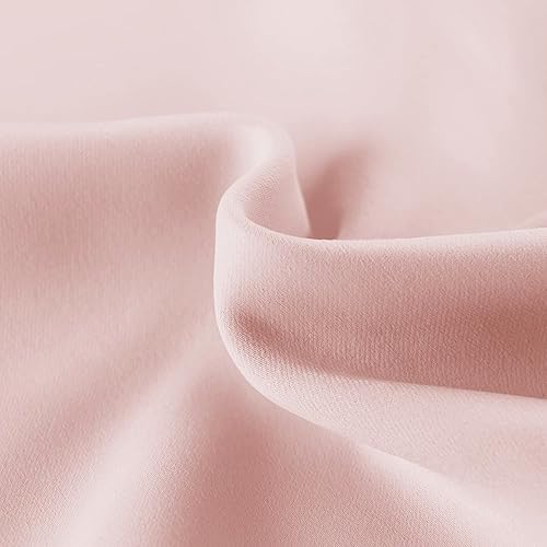 Miniatura 4 de DWCN Cortinas opacas térmicas con bolsillo para barra para puertas con ventana de cristal, puertas de cocina y patio para privacidad, 25 x 72