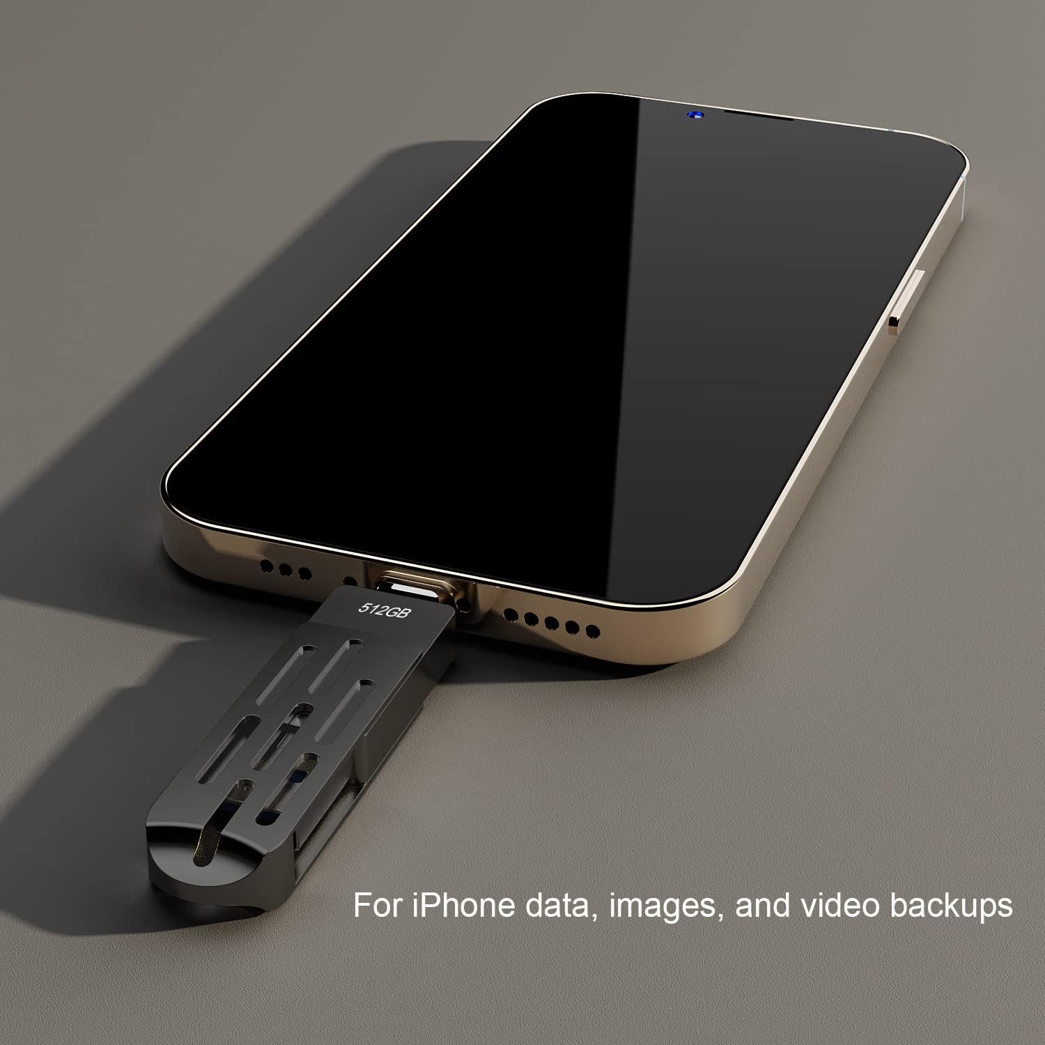 Unidad de pulgar USB de 512 GB para iPhone Flash Drive Photo Stick