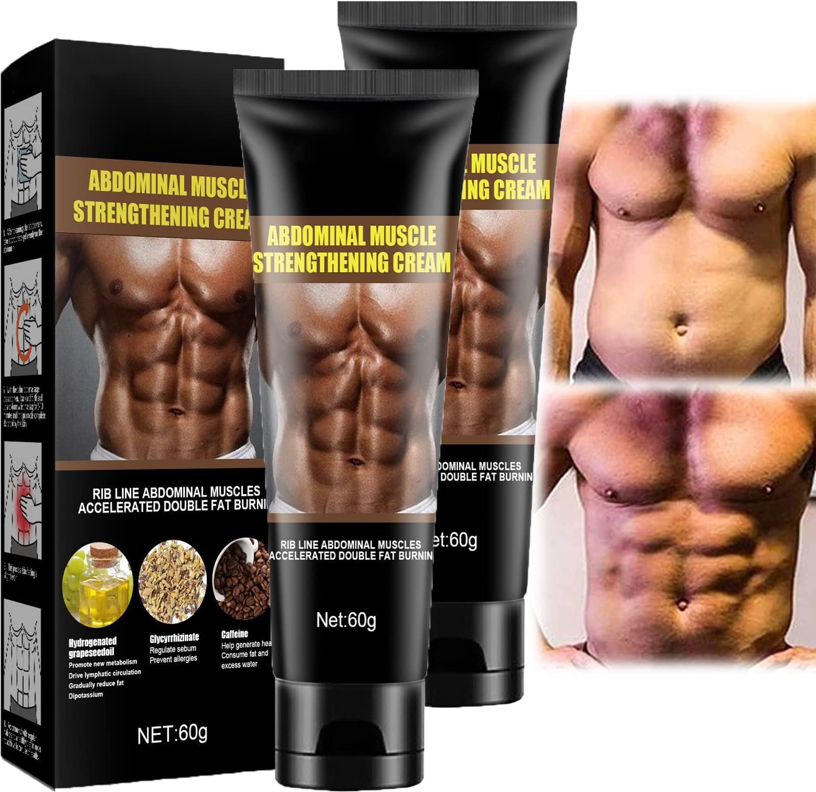 2023NEW Sculptique Abs Sculpting Cream,Abs Sculpting Cream,Sculptique Cream (2X Sculptique Cream)