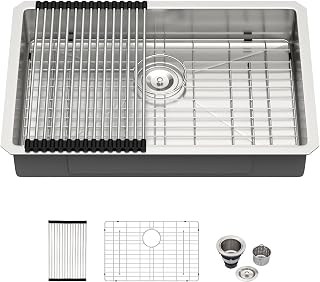 Kichae 27 Inch Undermount Kitchen Sink