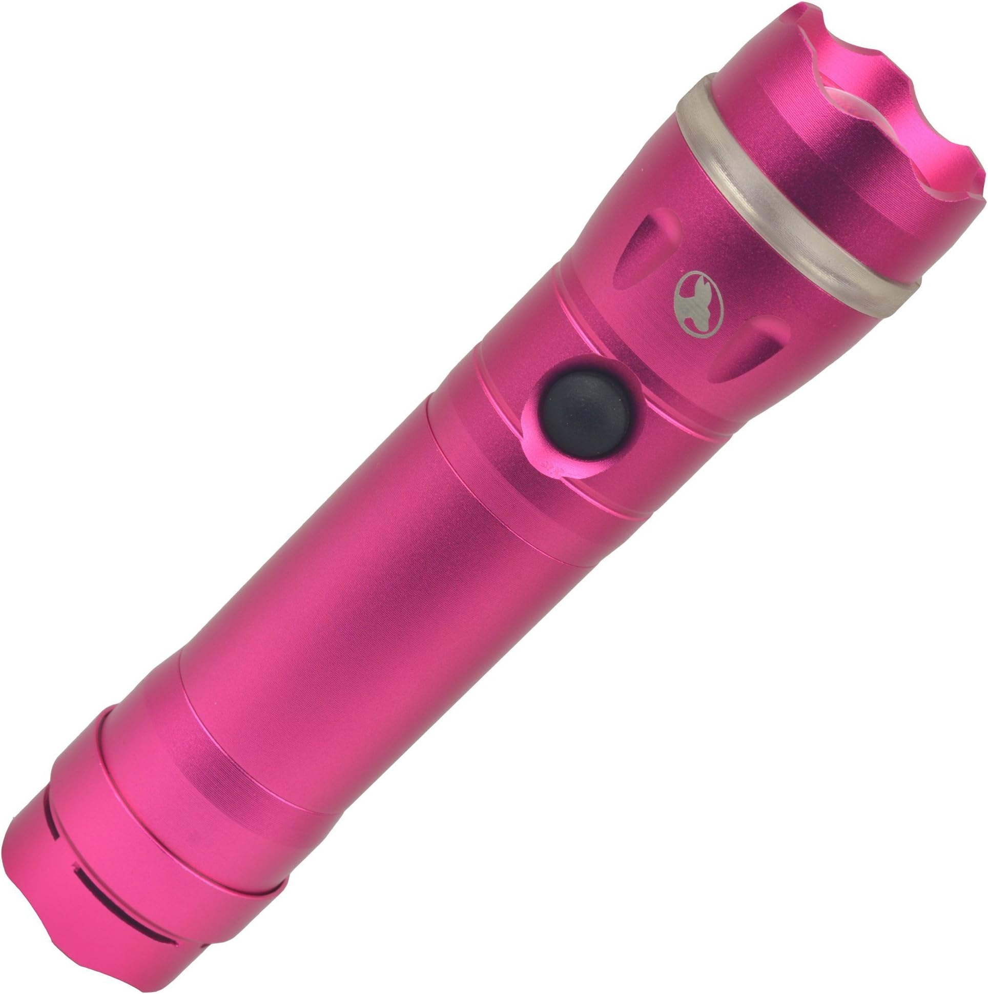 Outback Defender 120Db Personal Alarm Flashlight 70 Lumens 1 Watt LED with Flashing White Light Includes 3 AAA Alkaline Batteries (Pink)