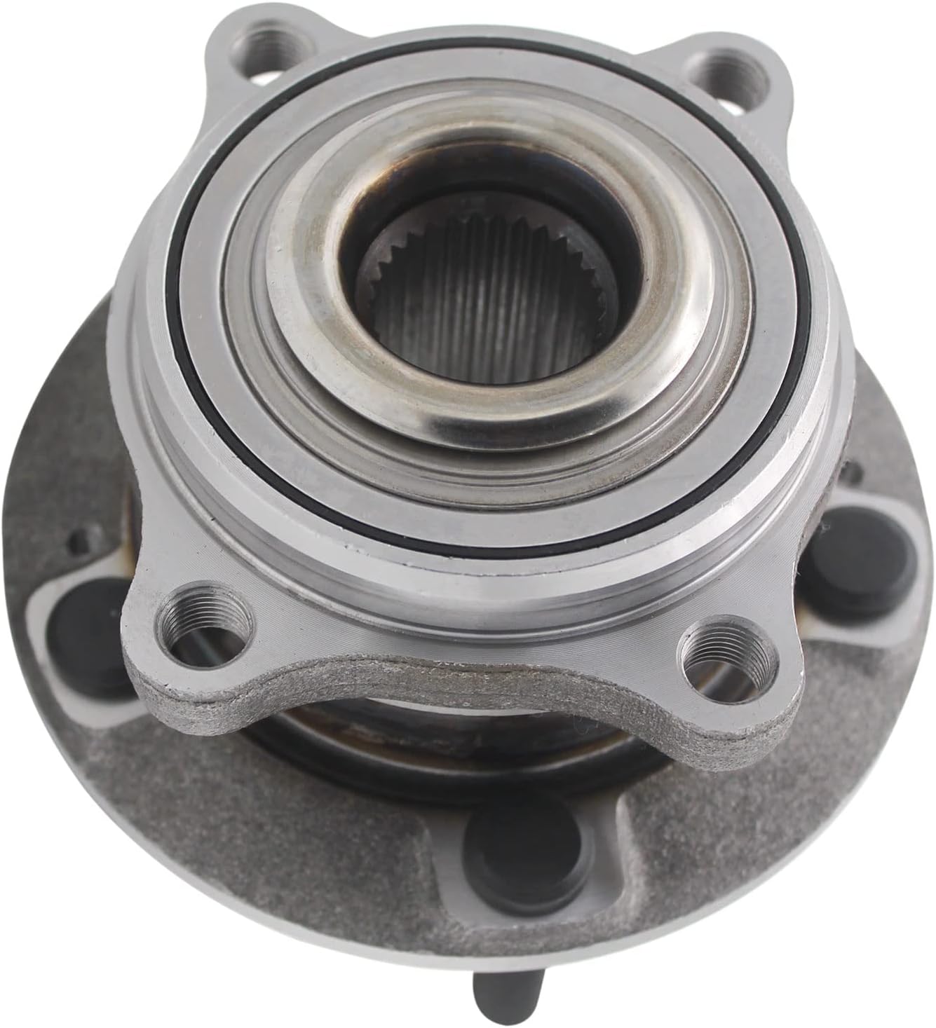 513266 Rear Wheel Bearing and Hub Assembly 5 Lugs Replacement for Santa Fe Sorento Veracruz Hub Bearing Assembly