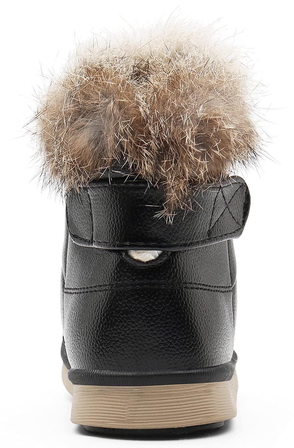 Gaatpot Stivali per Bambine e Ragazze Stivaletti da Neve Scarpe con Invernali Stivale con Imbottitura Calda Impermeabili PU Unisex – Bambini