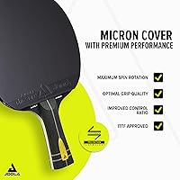 Vista 3 de JOOLA Infinity Carbon Professional Ping Pong Paddles - Ergonomic Grip - ITTF Approved - Professional Ping Pong Paddle for Advanced Control & Speed