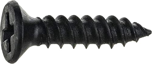 Hard-to-Find Fastener No. 4 Phillips Head Flat Twin Fast Wood Screws, 0.5 Inch, 