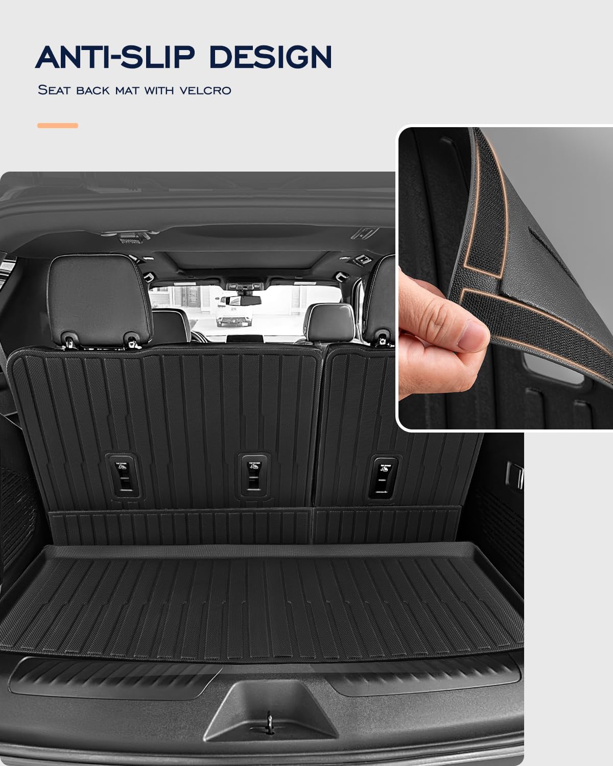 Utiiy Cargo Mat With Floor Liner Fit For 2022-2024 Chevy