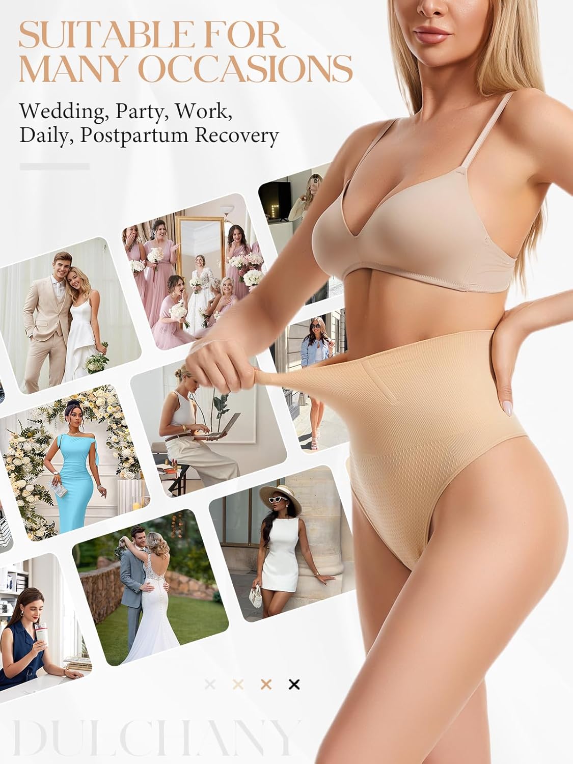 Tummy Control Thong Shapewear for Women Shaping Underwear Seamless Body Shaper Panties Girdle - Image 5