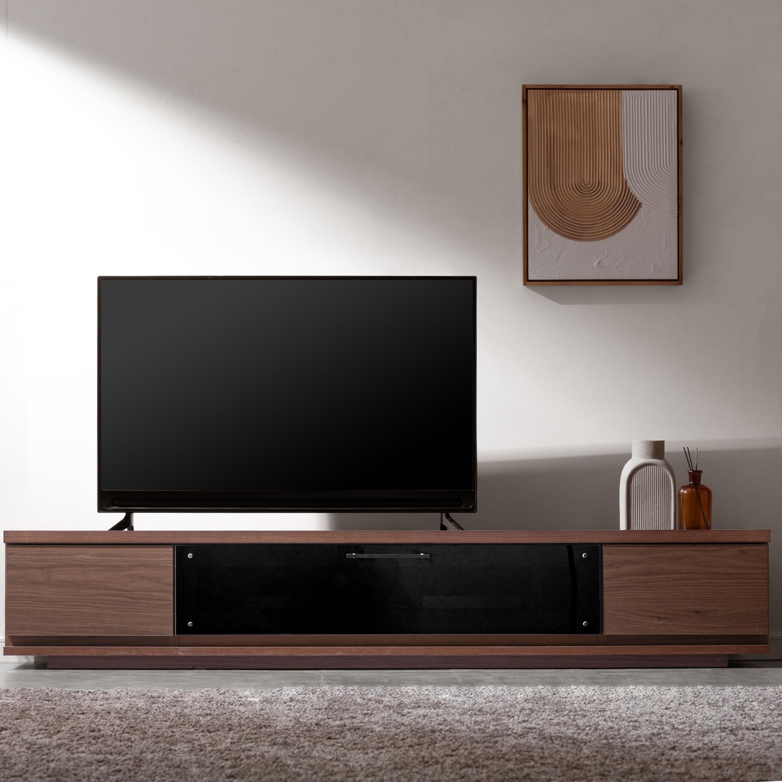 Amazon｜タンスのゲン テレビ台 完成品 幅180cm ローボード 国産 大川