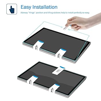 Amazon | MEGOO Microsoft Surface Book 3/2 専用保護フィルム