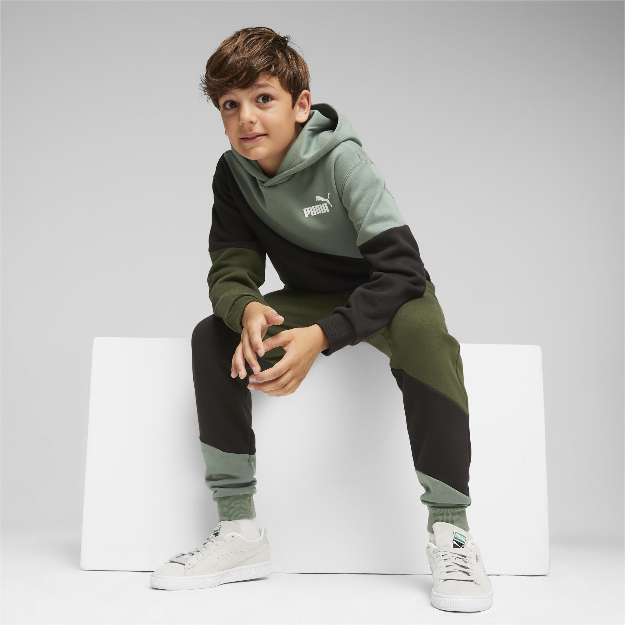 PUMA Pot Chłopcy Puma Power Cat Hoodie Fl B